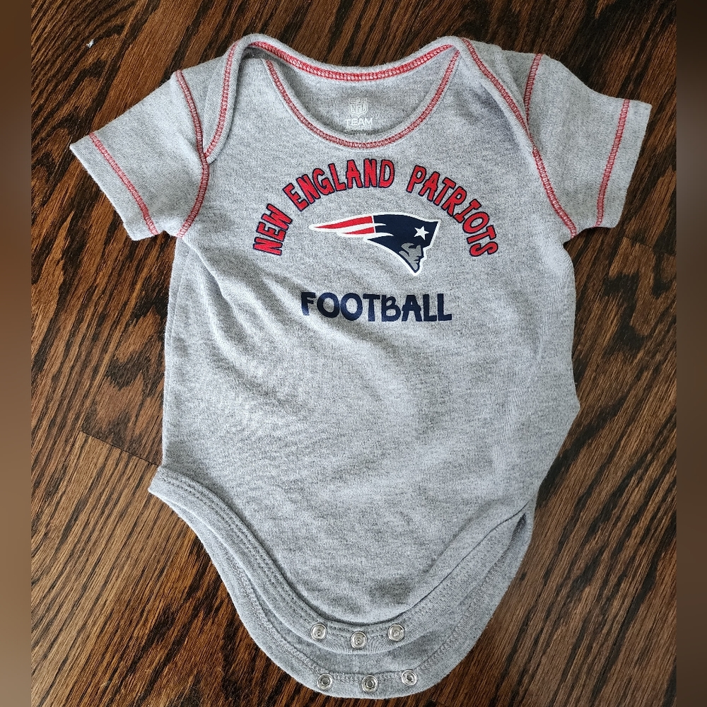 New England Patriots Baby Unisex Bodysuit